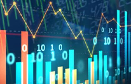 Image of a graph and numbers